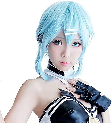 Pelucas Para Sword Art Online, Cosplay Anime Costume ​Postizos Para Uso Diario Y Juegos Rol Masquerade Halloween Traje Fiesta