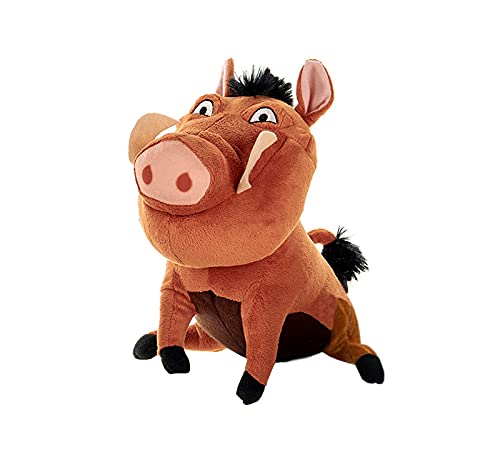 Peluche de Rey León 24-30 cm, 5 figuras diferentes, Simba joven o erw, Nala, Timon o Pumba, original Disney The Lion King 2021 Super Soft Peluche (Pumbaa)