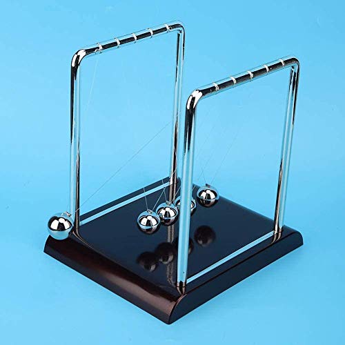 Pendulum Ball Toy Square Shape Balance Pendulum Ball Toy Home Office Desk Table Ornament Gift(#3)