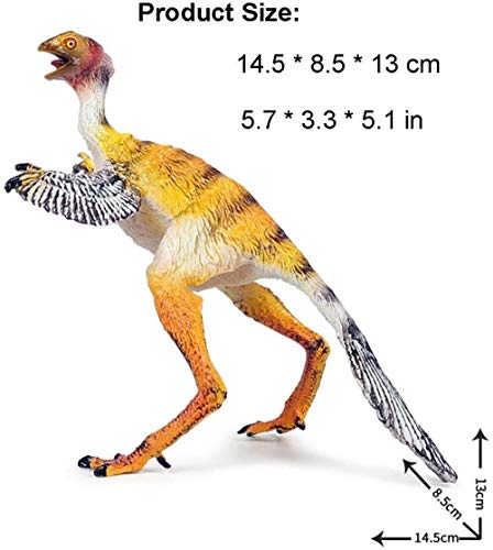 PEPDRO Juguete del Dinosaurio prehistórico dragón Bird Modelo Hecho a Mano plástico sólido Modelo de Entretenimiento Modelo Animal Regalo de la educación Favoritos a Gran Escala Modelo de simulación