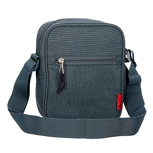 Pepe Jeans Kay Bandolera Azul 17x21x7 cms Poliéster