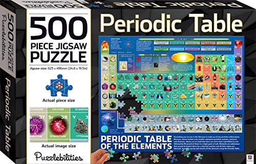 Periodic Table 500-Piece Jigsaw Puzzle (Puzzlebilities)