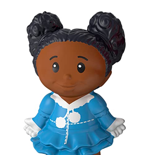 Pieza de repuesto para Fisher-Price Little People Tessa y muñeco de nieve – CJD60 ~ Repuesto de figura de Tessa de niña pequeña