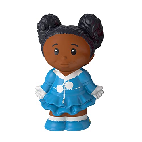 Pieza de repuesto para Fisher-Price Little People Tessa y muñeco de nieve – CJD60 ~ Repuesto de figura de Tessa de niña pequeña