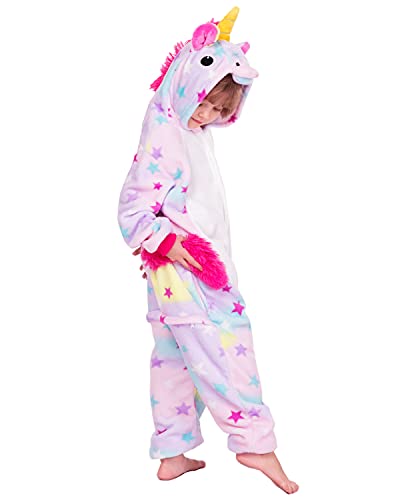 Pijamas de Dibujos Animados para niños y niñas, Pijamas de Animales Unisex para niños, Traje de Disfraz de Halloween para Cosplay de Anime (140 cm)