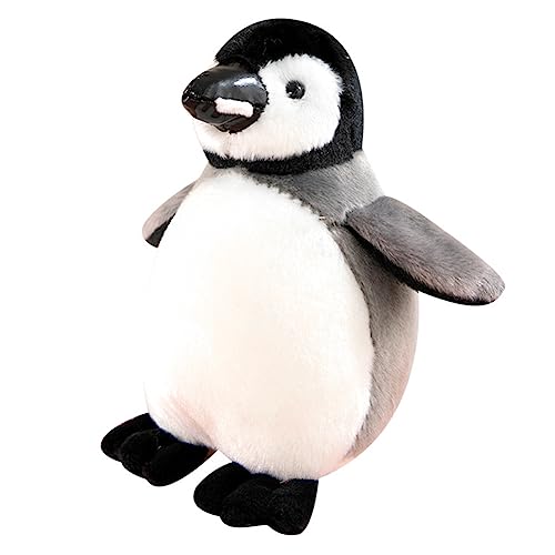 Pingüino Papúa,Animal Peluches,Regalo Recién Nacido,Pingüino Peluches para Niños,Juguete De Peluche,Pingüino De Peluche Suave para Niños Adultos Regalos De Cumpleaños (28 CM)