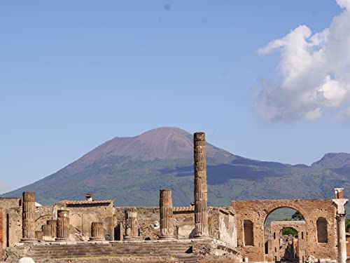 Pintura por Números con Pinceles y Pinturas,Pompeya,Italia,ruinas-40 X 50 cm Sin Marco