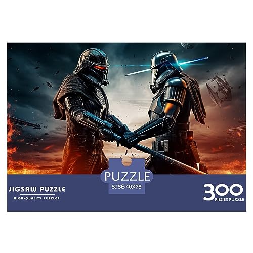 Planet Defence Puzle De 300 Piezas, Puzzles para Adultos, Warriors Vs Battle of Armageddon, Juego De Habilidad para Toda La Familia De Lacesides, Puzzle para Adultos A Partir De 14 Años.…300pcs (40