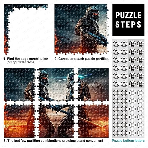 Planet Defence Puzle De 300 Piezas, Puzzles para Adultos, Warriors Vs Battle of Armageddon, Juego De Habilidad para Toda La Familia De Lacesides, Puzzle para Adultos A Partir De 14 Años.…300pcs (40