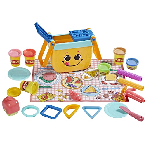 Play-Doh, Picnic de Las Formas, Juguetes preescolares de Pasta de modelar