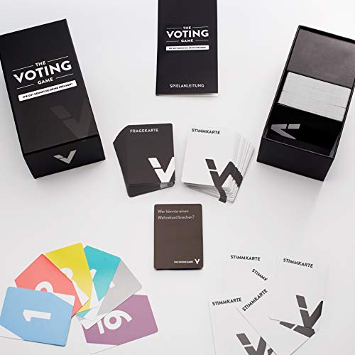 Player Ten Games El juego de votación Kartenspiel: Das Erwachsenen Partyspiel über deine Freunde