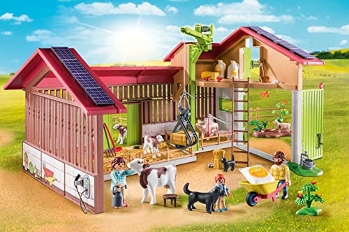 PLAYMOBIL Country 71304 Granja, una Experiencia inolvidable para los más pequeños, Hecho con Materiales sostenibles, Juguetes para niños a Partir de 4 años