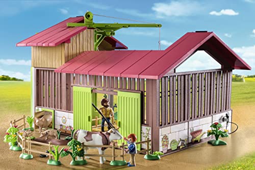 PLAYMOBIL Country 71304 Granja, una Experiencia inolvidable para los más pequeños, Hecho con Materiales sostenibles, Juguetes para niños a Partir de 4 años