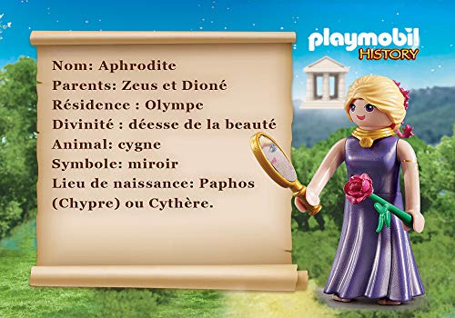 PLAYMOBIL Historia Dioses griegos 70213 Afrodita