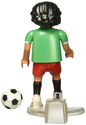 PLAYMOBIL Sports y Action Jugador de Fútbol México 71132, a Partir de 5 años