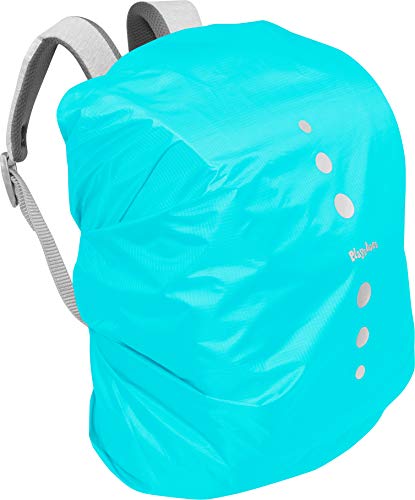 Playshoes Funda impermeable para mochila, Equipaje- Equipaje para niños, Unisex niños, Azul (Turquesa), M