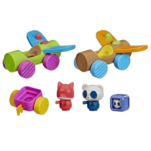 Playskool- Roll and GO Critters Juguete de Actividad Preescolar (Hasbro F4665FF2), Exclusivo en Amazon