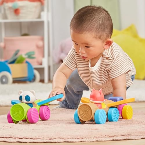 Playskool- Roll and GO Critters Juguete de Actividad Preescolar (Hasbro F4665FF2), Exclusivo en Amazon