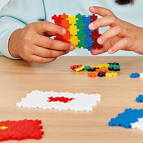 Plus Plus Puzzle - Puzzle 5 años Banderas del Mundo | Puzzle 3D Niños | Construcciones para Niños | Juegos Educativos Niños 5 Años | Puzles Niños 5 Años