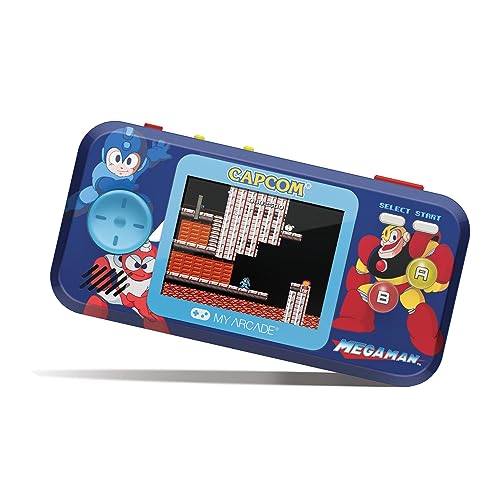 Pocket Player PRO - Megaman - Juego retrogaming - Pantalla de alta resoluci�n de 7 cm - 6 juegos Mega Man incluidos