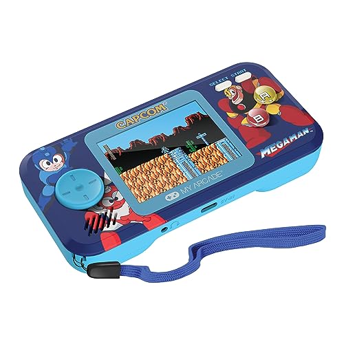 Pocket Player PRO - Megaman - Juego retrogaming - Pantalla de alta resoluci�n de 7 cm - 6 juegos Mega Man incluidos