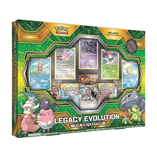 Pokémon 290 – 80304 Cromos Legacy Evolution Colección Pin