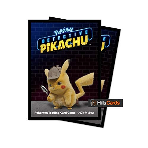 Pokemon E-15201 Detective Pikachu Ultra Pro Protectores de baraja (65 Unidades)