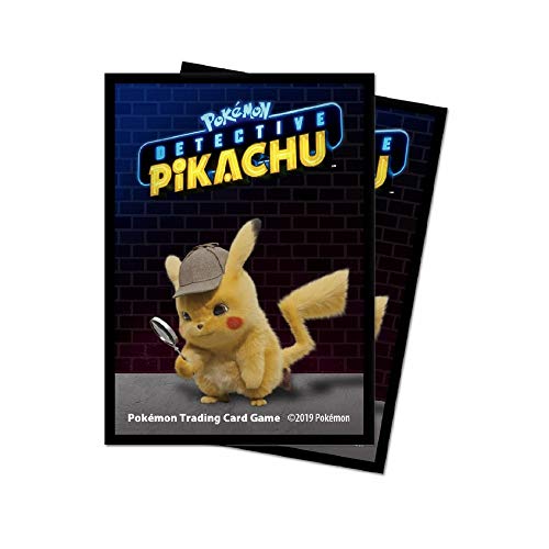 Pokemon E-15201 Detective Pikachu Ultra Pro Protectores de baraja (65 Unidades)