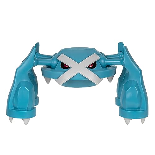 Pokemon Metagross-Figura de Batalla épica articulada de 12 Pulgadas (Jazwares PKW3059)