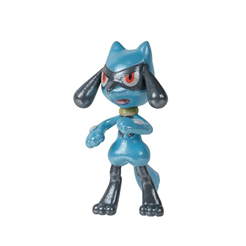 Pokemon PKW2776 - Set de Juego Oficial para Desarrollo de Riolu, Lucario, con Figuras