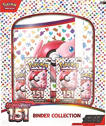 Pokemon TCG Scarlet & Violet 3.5 Pokemon 151 Binder Collection, Multicolor