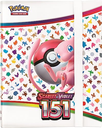 Pokemon TCG Scarlet & Violet 3.5 Pokemon 151 Binder Collection, Multicolor