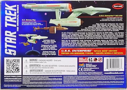 Polar Lights Juego de Modelos Star Trek Tos USS Enterprise Space