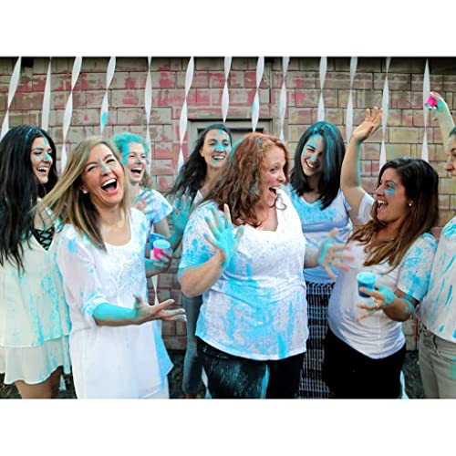 POLVO HOLI - Pack Baby Shower - Revela el Sexo del bebé. (Rosa y Azul)