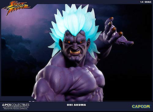 Pop Culture Shock Estatua Oni Akuma 45 cm. Street Fighter V. Escala 1:4