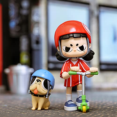 POP MART Vita Extreme Sports Series-1PC Figura Aleatoria Figura de Acción Popular Figura Coleccionable y Adorable Juguete Artístico Regalo Creativo