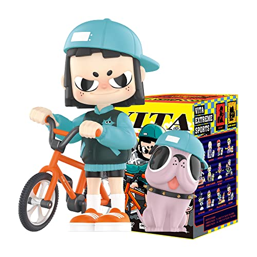 POP MART Vita Extreme Sports Series-1PC Figura Aleatoria Figura de Acción Popular Figura Coleccionable y Adorable Juguete Artístico Regalo Creativo