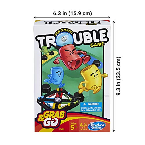 Pop-O-Matic Trouble Grab & Go Game (tamaño de Viaje)