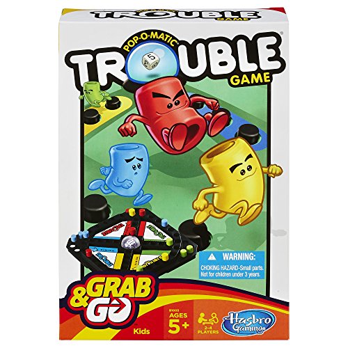 Pop-O-Matic Trouble Grab & Go Game (tamaño de Viaje)