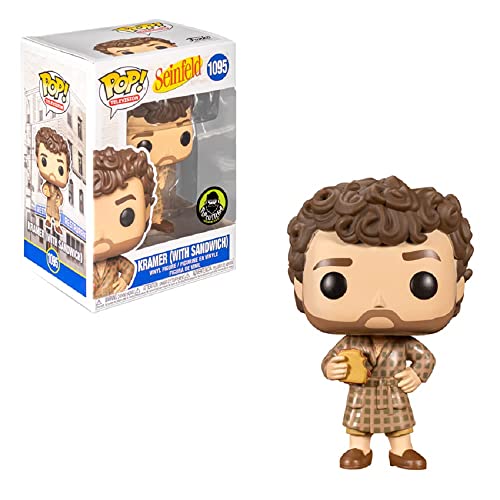 POP! Television Seinfeld 1095 Kramer with Sandwich Funko Exclusive