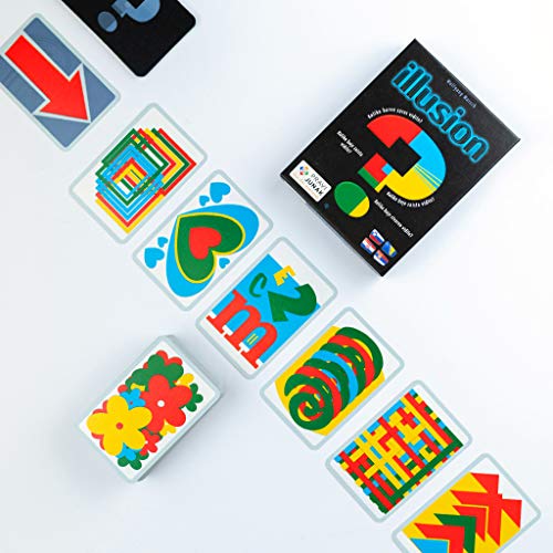 Pravi Junak Illusion Adria Edition Card Game - Engaging Visual Perception Game for Family Fun - Unique Card Games for Ages 8 and Up, 15 min, 2-5 jugadores, multilingüe Rules Included