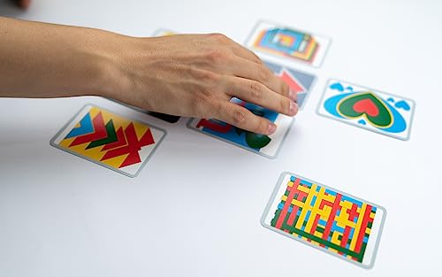 Pravi Junak Illusion Adria Edition Card Game - Engaging Visual Perception Game for Family Fun - Unique Card Games for Ages 8 and Up, 15 min, 2-5 jugadores, multilingüe Rules Included