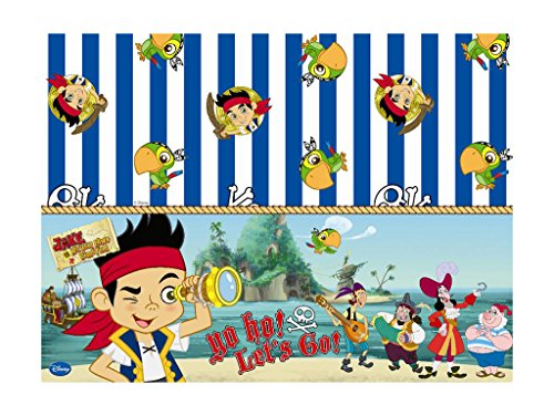 Procos-82611 Mantel de Plástico Captain Jake, multicolor (Ciao Srl 82611)