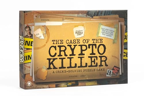 Professor PUZZLE Caso del Asesino criptográfico | Juego de Rompecabezas | A Partir de 12 años | 1 Jugador