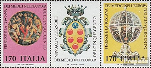 Prophila Collection Italia 1698-1699 Banda de Tres (Completa.edición.) 1980 Medici-exposicion (Sellos para los coleccionistas)