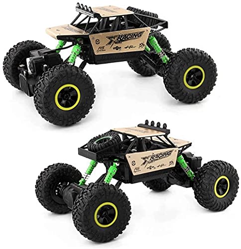 Proporción completa 1/14 Coche de control remoto gigante 2.4Ghz Todo terreno Rock Crawlers Hobby Toys Coches Motores dobles Drive Bigfoot Monster Truck Vehículo eléctrico Buggy 4x4 RC Climbing Car