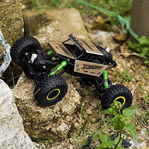 Proporción completa 1/14 Coche de control remoto gigante 2.4Ghz Todo terreno Rock Crawlers Hobby Toys Coches Motores dobles Drive Bigfoot Monster Truck Vehículo eléctrico Buggy 4x4 RC Climbing Car