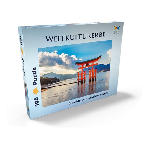 Puerta O-Torii Frente Al Santuario De Itsukushima En La Isla De Miyajima - Hiroshima, Japón - Premium 100 Piezas Puzzles - Colección Especial MyPuzzle de Starnberger Spiele