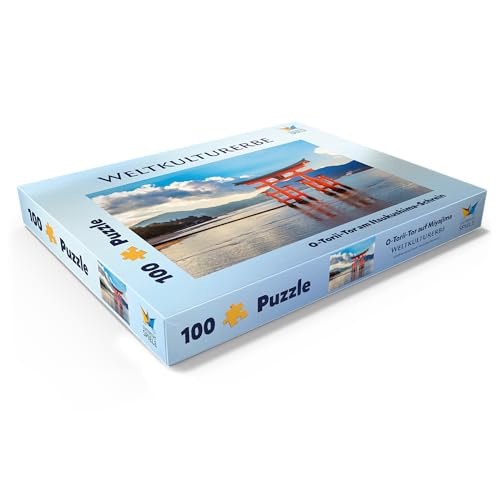 Puerta O-Torii Frente Al Santuario De Itsukushima En La Isla De Miyajima - Hiroshima, Japón - Premium 100 Piezas Puzzles - Colección Especial MyPuzzle de Starnberger Spiele