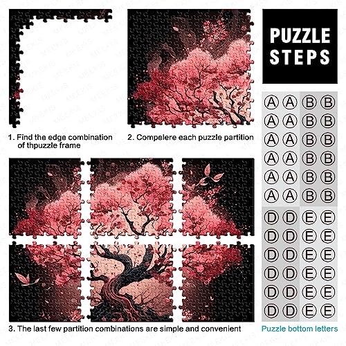 Puzzle abstracto de 1000 piezas de madera para adultos, rompecabezas educativo, juego familiar, 50 x 75 cm